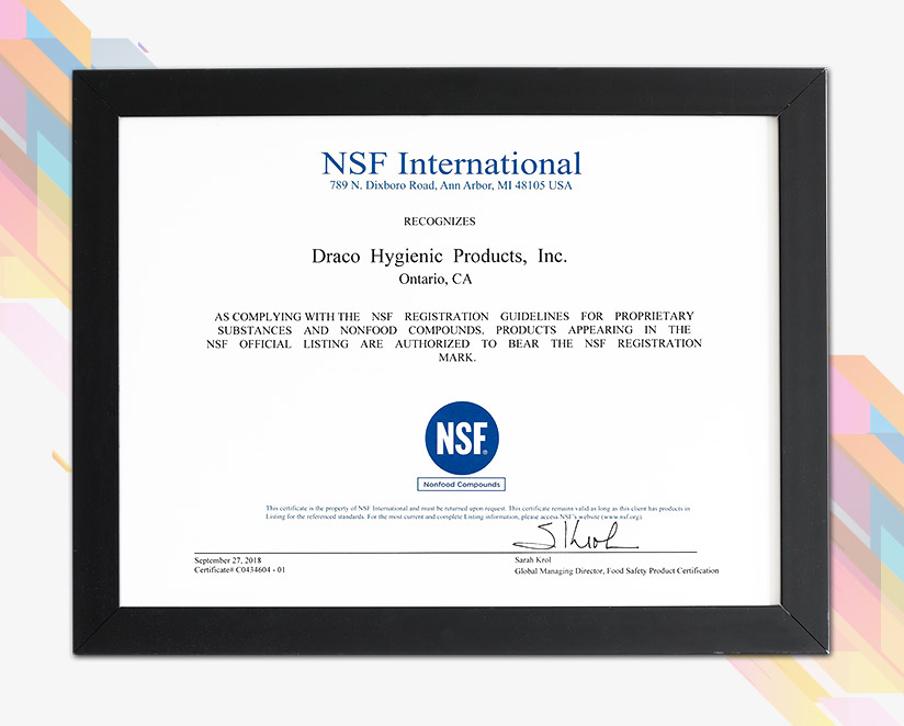 Certificación NSF